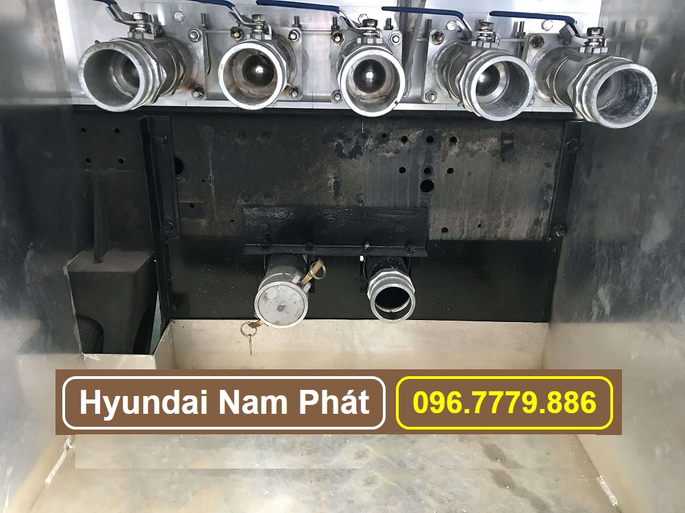 van xả bồn nhôm xe hyundai hd360